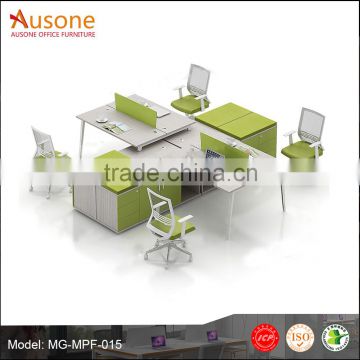 latest office furniture custom made OEM aluminum low partition modern cubicle office modular