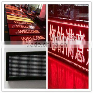 Wholesale Indoor Single Red Color Dot Matrix 5.0/P7.62 LED Screen Module