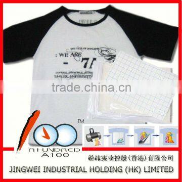 T-shirt heat transfer paper for light color fabric heat transfer paper