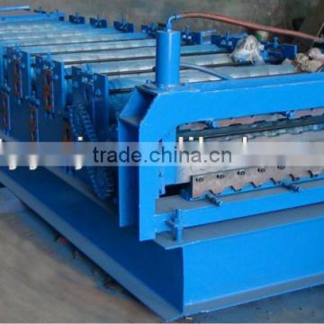TY high frequency double deck color coated metal panel roll forming machine