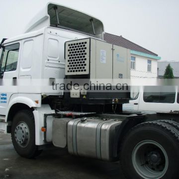 truck mount generator set for refrigerated container