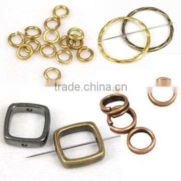 manufacture jewelry findings brass jump rings