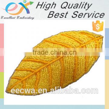 Trade Assurance customize embroidery leaf patch
