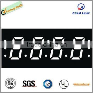 Small indoor led display car led message display led clock display 7segment led display