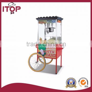 12Oz / 16Oz Commercial Grade with cart popcorn machine