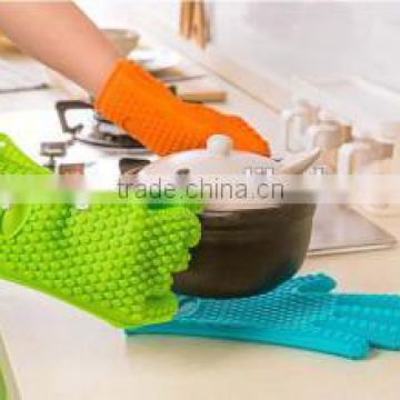 Zhejiang Cehi Slip-resistant Design and Dotted Style silicone barbecue gloves