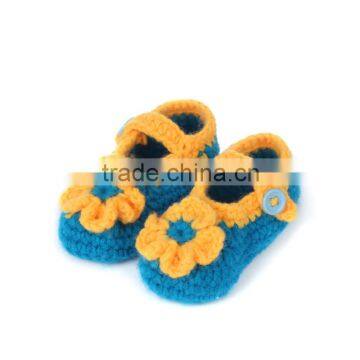 OEM service crochet knitting baby first walker shoes