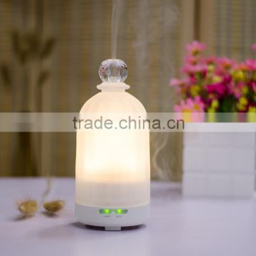 GLASS AROMISTER Ultrasonic Aroma Diffuser,fragrance oil diffuser w/7-color-changing LED Mood Light-GH2186FA