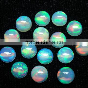 6mm Natural Ethiopian opal Round cabochon Natural opal semi precious gemstone calibrated opal