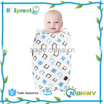 100% Cotton Muslin Wrap Blanket 47x47"