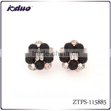 Europe And America Style Flower Matte Earring Clip