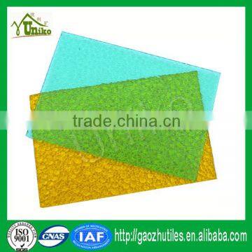 low cost high quality translucent polycarbonate embossed panels