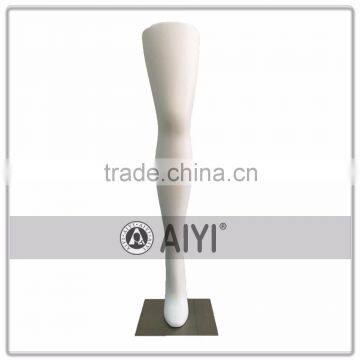 fashion designer white color Female leg display