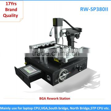 For iphone & iPad 360'C rotate 3 heater replacement semi-auto bga rework station RW-S380II cheap rework station