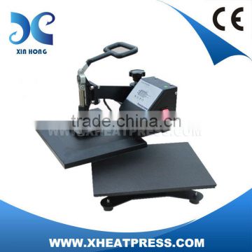 Mini Manual Tshirt Thermo Press Machine With Shaking Head Press Machine Garment Sublimation
