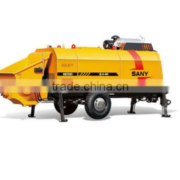 China concrete diesel trailer pump for sale