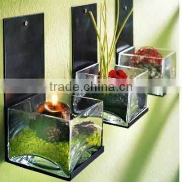 glass vase for home decoration