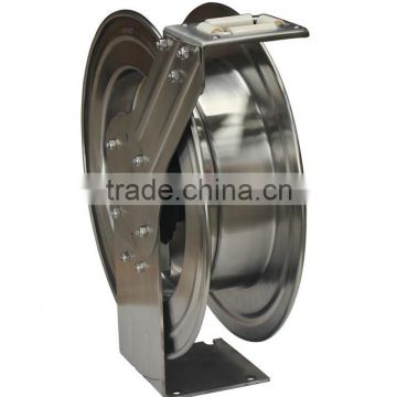 300psi 3/8" 20m Spring Rewind Stainless Steel Hose Reel