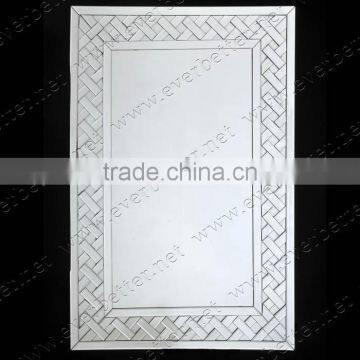 Frameless 2015 hot fashion high quality chinese glass mirror