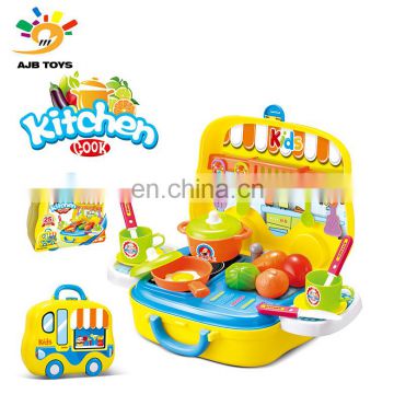 Custom design best quality tool cheap plastic kids kitchen set toy