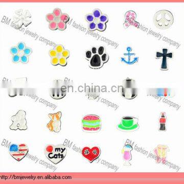 Fashion hot-selling many many beautiful locket charms alloy charms for glass memory locket loving locket