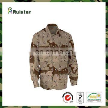 military camouflage fabric camo tracksuit