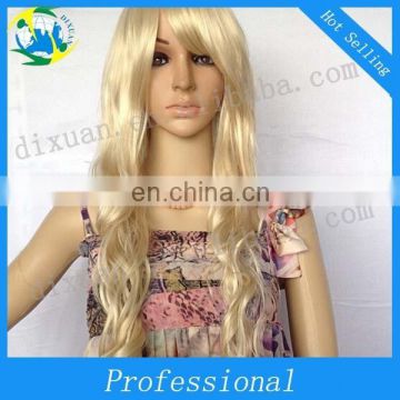 Fashion trends in Europe and the exotic style gold curly wig products