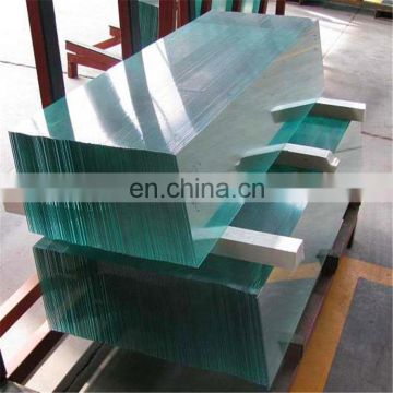 Wholesale building glass clear tempered door glass  for sale