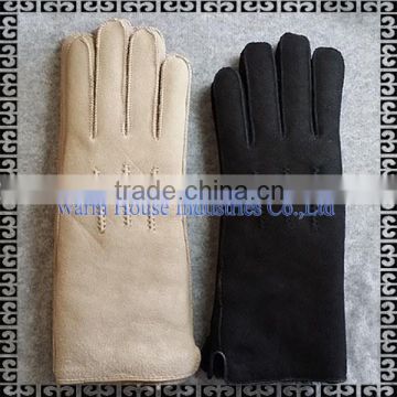 2016 Hand -Made Winter Leather Gloves/Wholesale Winter Hats and Gloves/Cheap Leather Gloves