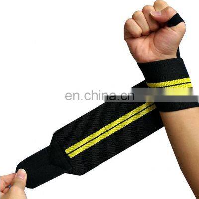 Sports fitness bandage powerlifting wristband weightlifting compression strapping wristband