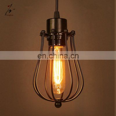 Retro Loft American Industrial Edison Lamp Vintage Iron Hanging Light