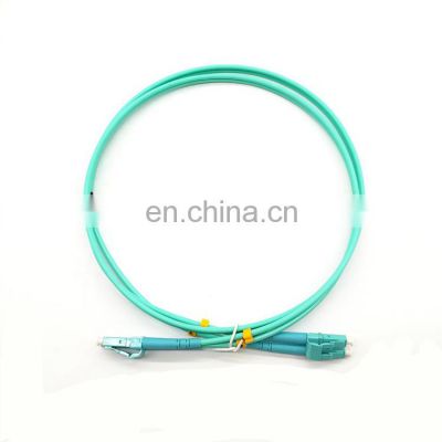 Optical fiber patch cord lc-lc duplex om3 bi patch cord fiber patch cord om3 lc-lc terminated lc-lc om3