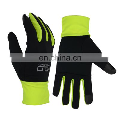 HANDLANDY Factory cheap sports gloves comfortable Whole finger fitness gloves bicycle cycling non slip gloves