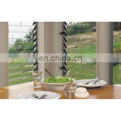 new design windows blinds shades tempered glass louvre windows