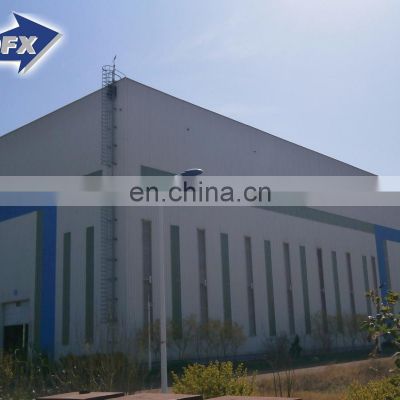 China curved roof steel structure shed portable structural design building