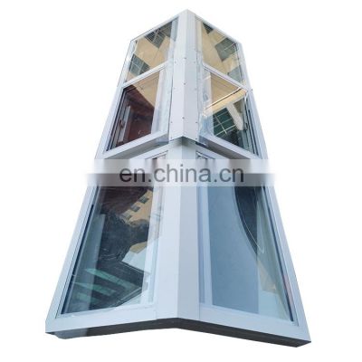Roof Retractable Automatic Awning Tempered Glass Skylight