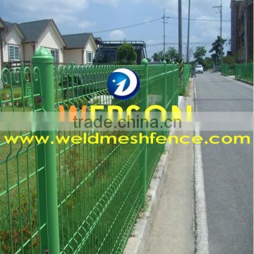 Werson PVC coated wire mesh fence ,weld wire mesh fence