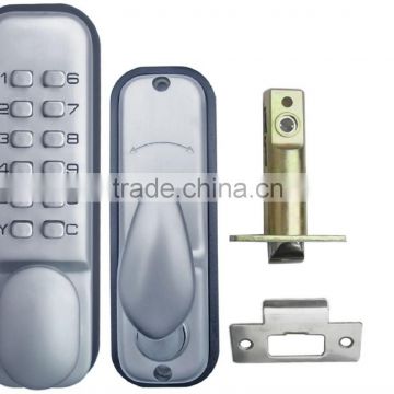 OSPON MACHINERY WATERPROOF SECURITY MECHANICAL DIGITAL KEYLESS DOOR LOCK STAIN CHROME OS3308A
