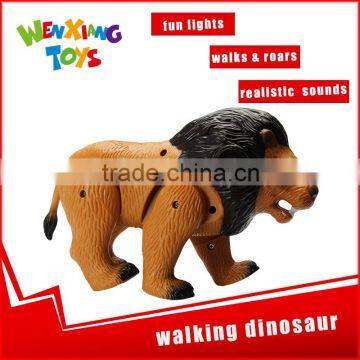 2016 hot sale electronic toy wild animal lion model toy