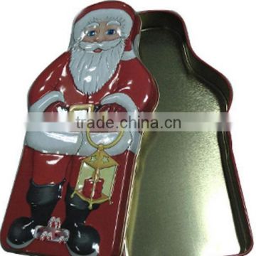 AN280 ANPHY Christmas Decoration Santa Claus Flip Candy Tin Gift Box Holder Display 22.7*11.6*3cm