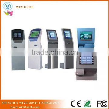 Hot Electricity /Banking Queue Kiosk, Wireless Touch Queue Management System