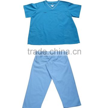 100% Cotton Material nursing coveralls uniform design T/C twill OEM order good quality