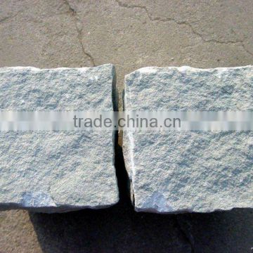 grey granite cubic stone paving