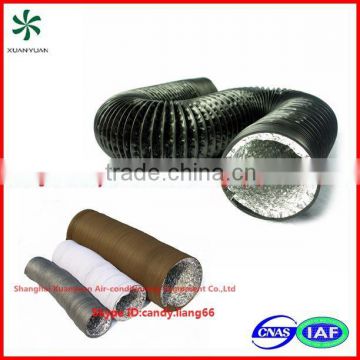 PVC clad aluminum flexible air duct for air ventilation