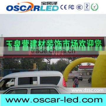 full hd media player custom made led logo sign for shopping mall advertising