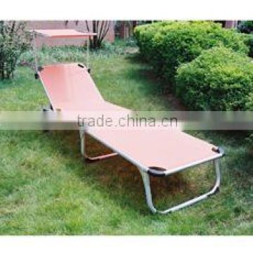 Folding camping leisure beach bed