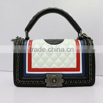 2016 Alibaba express china leather shoulder bag fashionable girls handbag unique daily bags taobao