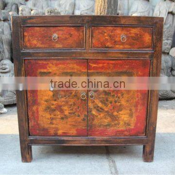 tibet wood antique cabinet