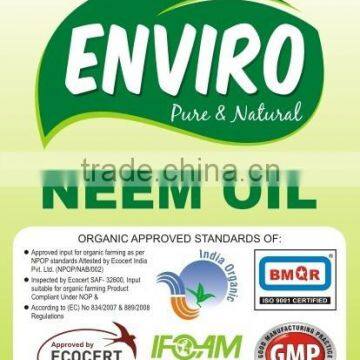 Neem Oi from India l ; Enviro Neem Oil