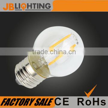 Filament bulb G45F E27 2W 200lm CE ROHS approved